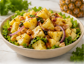 Pineapple Pepper Salad